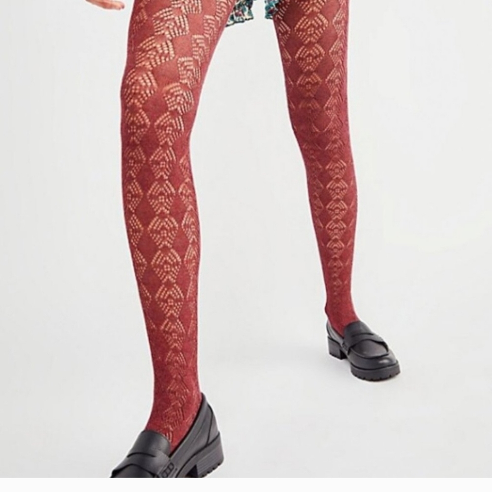 Heir pointelle tights